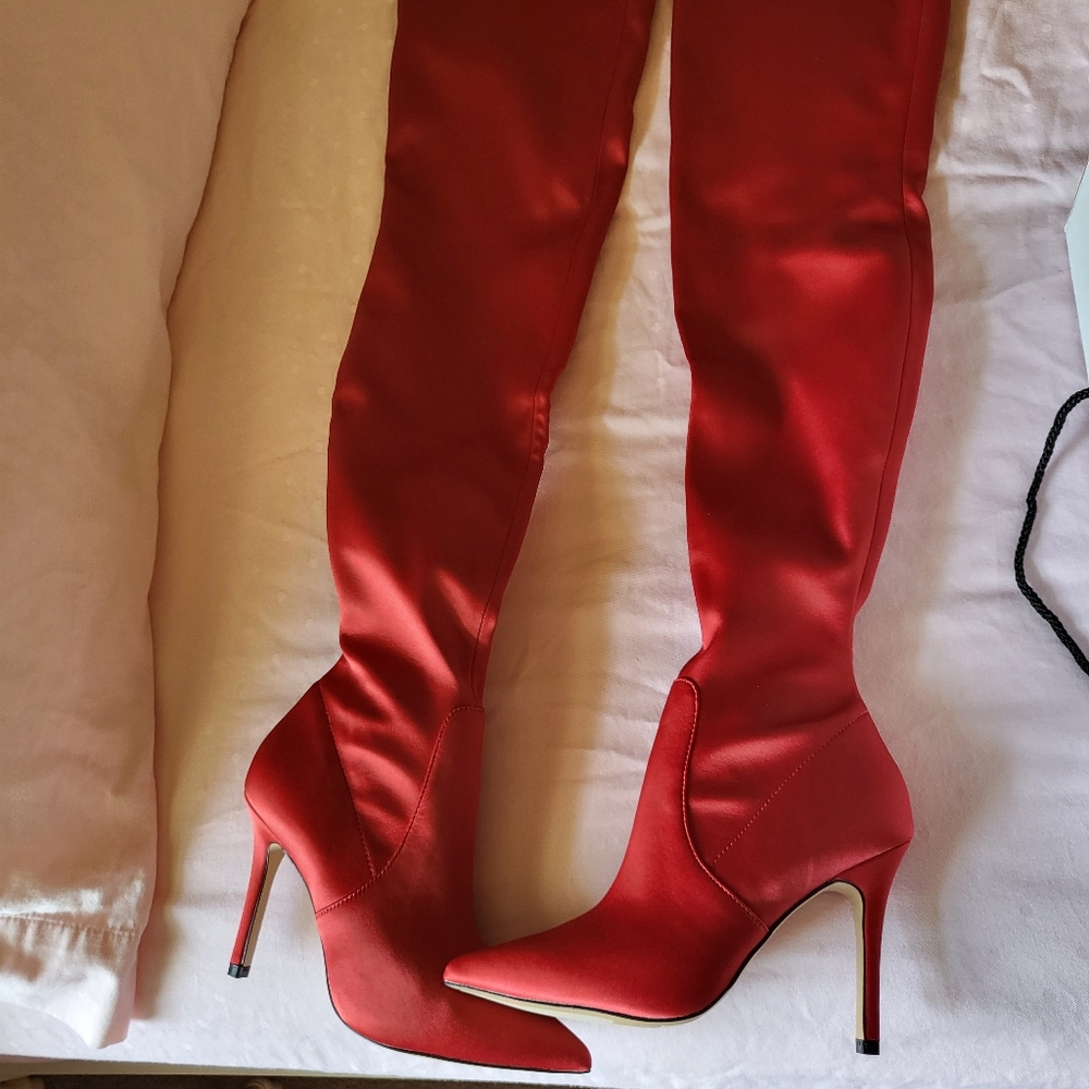 Aldo Sailors Boots - Red